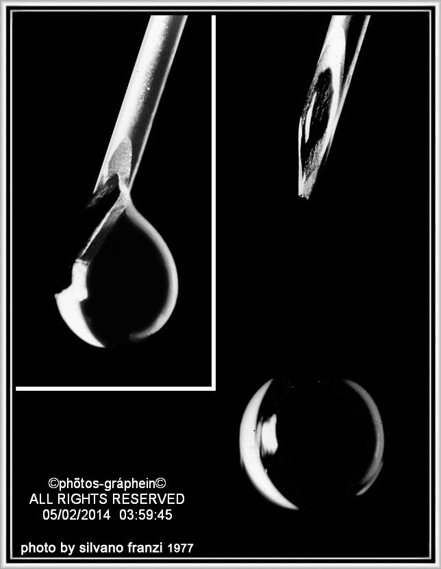 συριγξ (Drop of water from a syringe)
